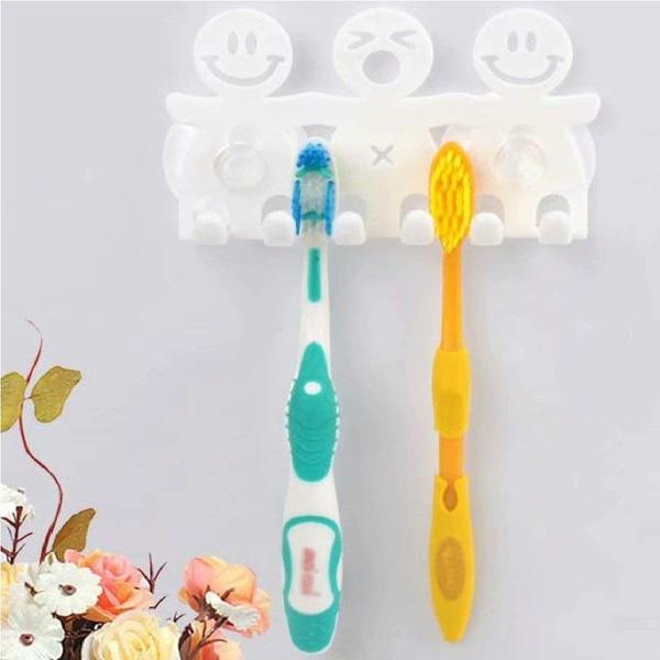 10 Suporte Adesivo Porta Escovas de Dentes Parede Atacado - Cl Imagem de 10 Suporte Adesivo Porta Escovas de Dentes Parede Atacado
