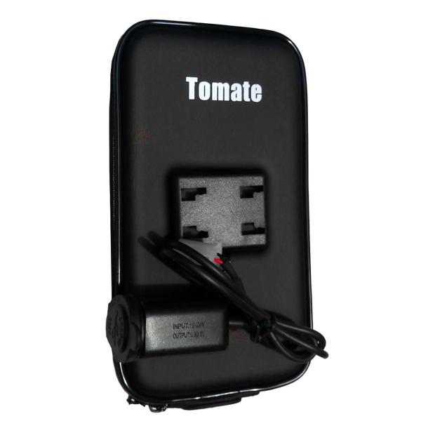 10 Suporte Capa Case P/ Bicicleta E Moto 6,3p Ajustavel 360º - TOMATE Imagem de 10 Suporte Capa Case P/ Bicicleta E Moto 6,3p Ajustavel 360º