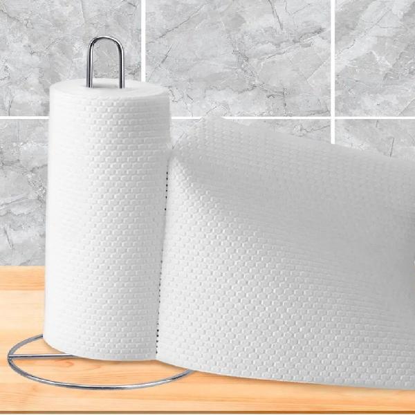 10 Suporte Porta Rolo Papel Toalha de Mesa Metal Atacado - Cl Imagem de 10 Suporte Porta Rolo Papel Toalha de Mesa Metal Atacado