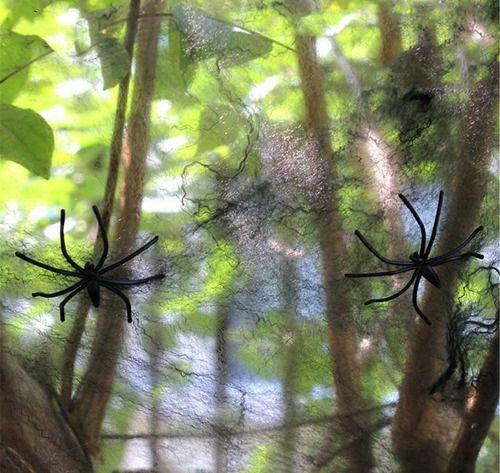 Imagem de 10 Teia De Aranha Halloween Fake Decoração Dia Das Bruxas