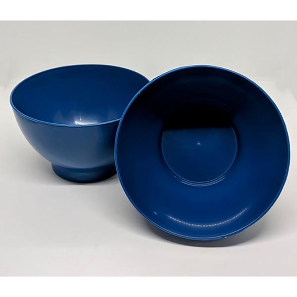 Imagem de 10 Tigela Plástica Azul Cumbuca Bowl Buffet 700ml Atacado