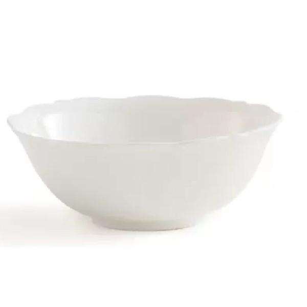 Imagem de 10 Tigelas Bowl 455ml Pote Saladeira de Melamina Branca