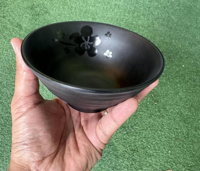 Imagem de 10 Tigelas Bowl Melamina Ondulada Comida Japonesa Premium