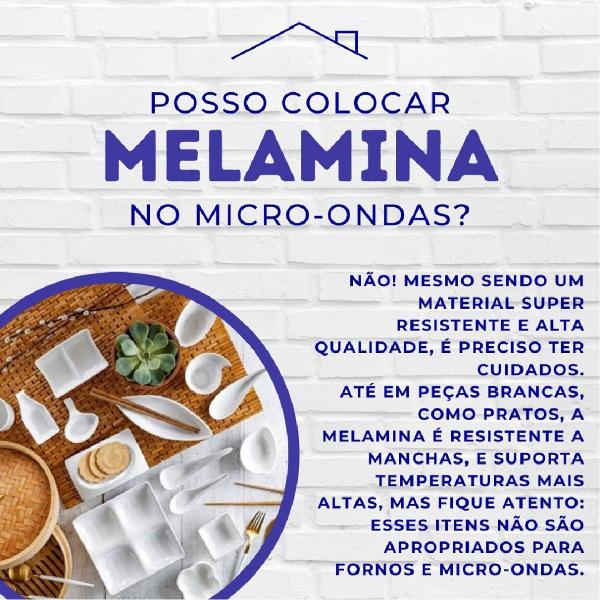 Imagem de 10 Travessas Prato em Melamina Restaurante Japones 26x15cm