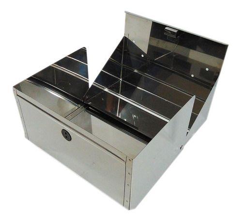 10 Un Porta Papel Toalha Inox Toalheiro Cozinha Ou Banheiro - HIGIPACK Imagem de 10 Un Porta Papel Toalha Inox Toalheiro Cozinha Ou Banheiro