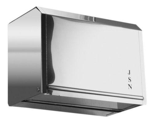 10 Un Porta Papel Toalha Inox Toalheiro Cozinha Ou Banheiro - HIGIPACK Imagem de 10 Un Porta Papel Toalha Inox Toalheiro Cozinha Ou Banheiro