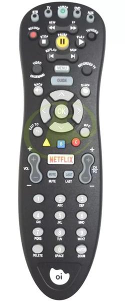 Imagem de 10 unidades Controle Remoto Universal (TV / DVD / VCR / receiver / HT) Oi Vivo Cisco At6400 Tecla Netflix