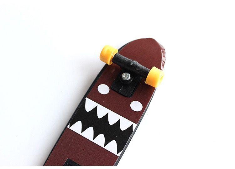 Imagem de (10 unidades) de plástico Mini Skate Finger Skateboarding Fingerboard