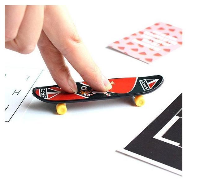 Imagem de (10 unidades) de plástico Mini Skate Finger Skateboarding Fingerboard