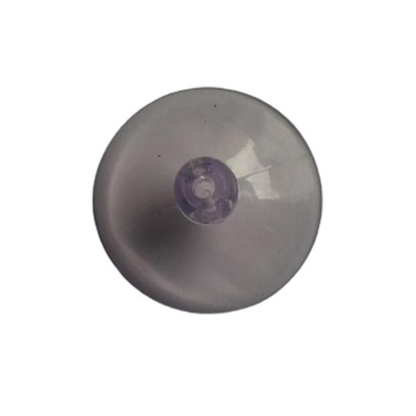 10 Ventosas 4 Cm Cabeça Redonda Silicone Vidro Acrílico Pvc - H Plásticos Imagem de 10 Ventosas 4 Cm Cabeça Redonda Silicone Vidro Acrílico Pvc
