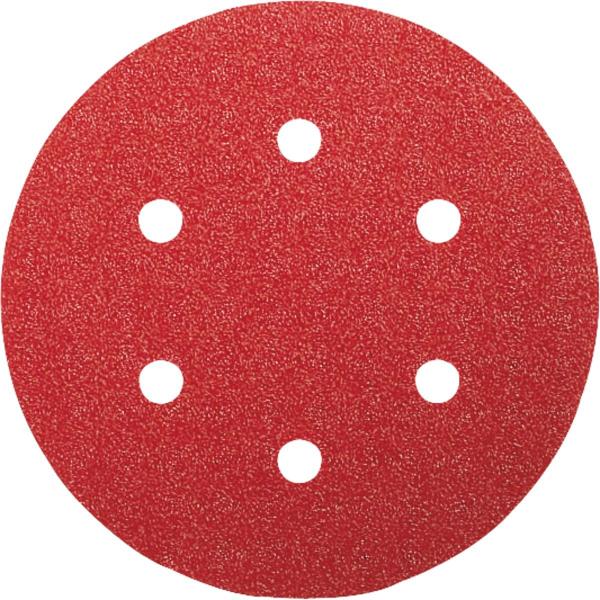10 X Lixas Disco Grão 9 Polegadas 225mm 6 Furos Lixadeira Politriz KaQi Imagem de 10 X Lixas Disco Grão 9 Polegadas 225mm 6 Furos Lixadeira Politriz KaQi
