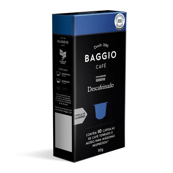 Imagem de 100 Cápsulas Café Baggio Descafeinado para Nespresso