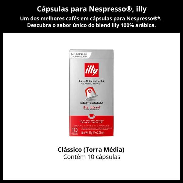 Imagem de 100 Cápsulas Para Nespresso, Clássico, Café Italiano Illy