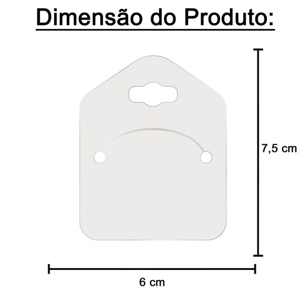 Imagem de 100 Cartelas Tags para Colares e Brincos(nº 04)