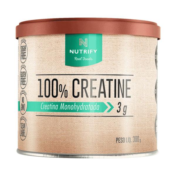 Imagem de 100% Creatine 300g Lata Nutrify