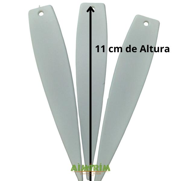 100 Etiquetas Para Identificação Plantas Modelo E 11 - Plástico Resistente Imagem de 100 Etiquetas Para Identificação Plantas Modelo E 11