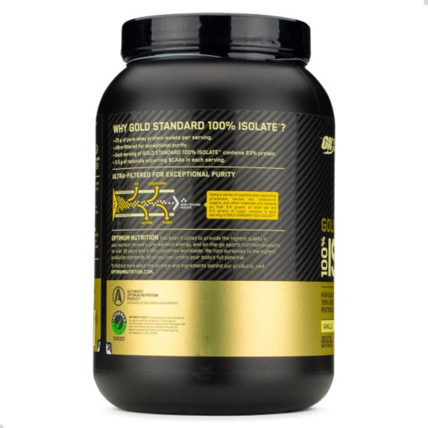 100% Isolate Whey Gold Standard 2,28Kg 5,02 LBS Optimum Nutrition Imagem de 100% Isolate Whey Gold Standard 2,28Kg 5,02 LBS Optimum Nutrition