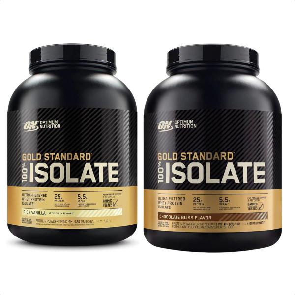 100% Isolate Whey Gold Standard 2,28Kg 5,02 LBS Optimum Nutrition Imagem de 100% Isolate Whey Gold Standard 2,28Kg 5,02 LBS Optimum Nutrition
