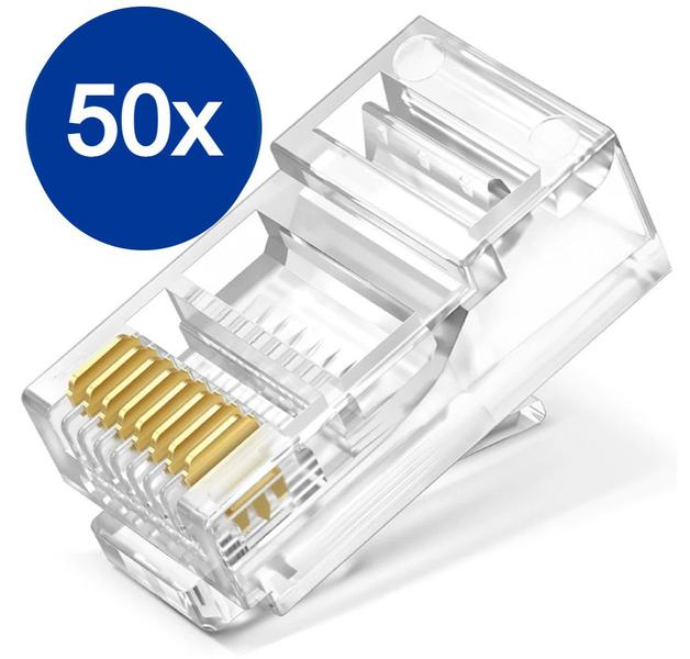 Imagem de 100 Metros de Cabo+50 Conector RJ45 Cat5e Furukawa Sohoplus