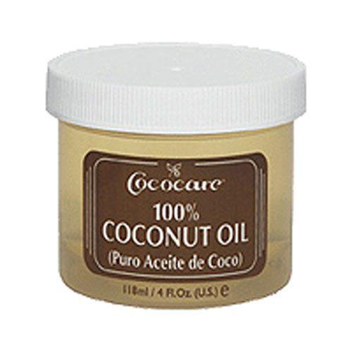 Imagem de 100% óleo de coco 4 oz da CocoCare (pacote com 4)