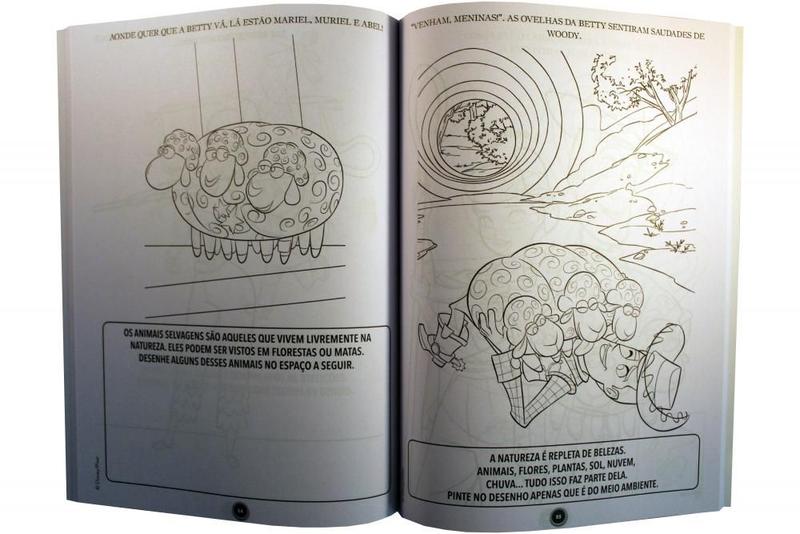 Imagem de 100 Páginas para Colorir - Toy Story 4