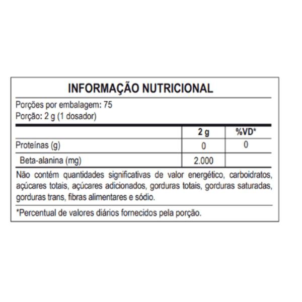 Imagem de 100% Pure Beta Alanina Pote 150g Probiotica