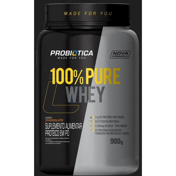 Imagem de 100% Pure Whey 900g - Chocolate