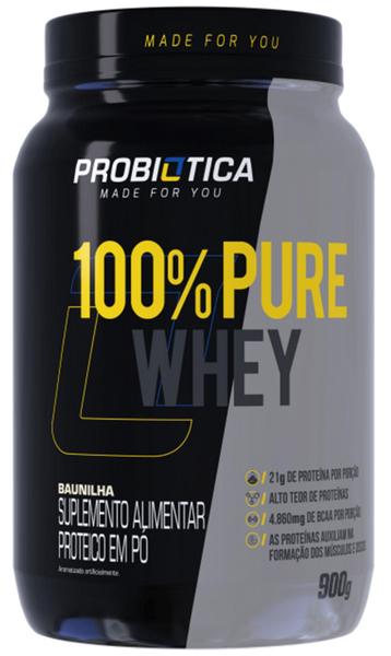 Imagem de 100% pure whey 900g - probiótica