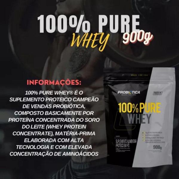 Imagem de 100% Pure Whey 900g refil - Probiótica