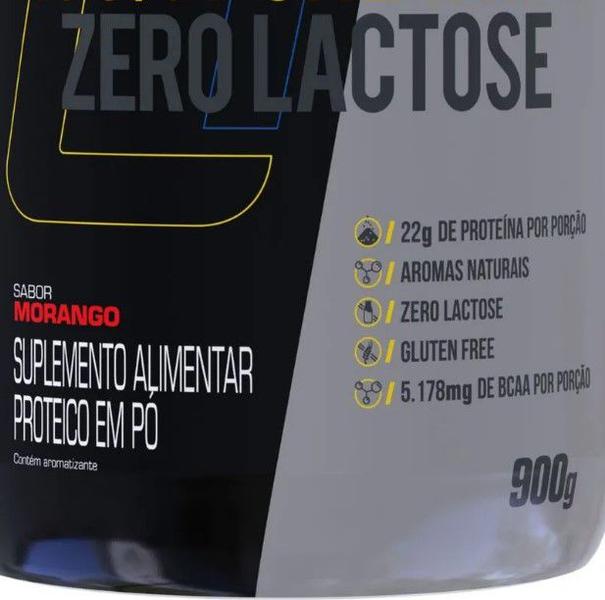 Imagem de 100% Pure Whey Zero Lactose 900G - Probiótica 30 doses