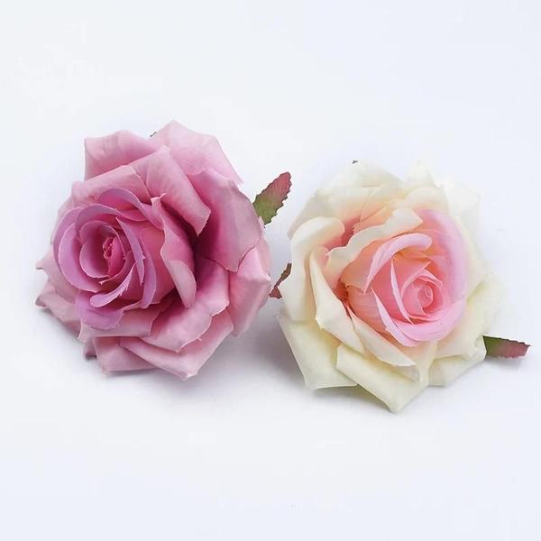 100 Rosas de Seda Artificiais - Decoração para Parede, Banheiro e Natal Imagem de 100 Rosas de Seda Artificiais - Decoração para Parede, Banheiro e Natal