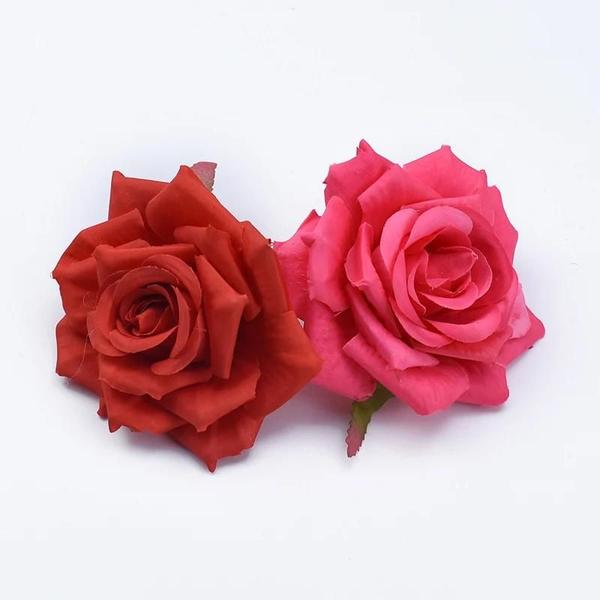 100 Rosas de Seda Artificiais - Decoração para Parede, Banheiro e Natal Imagem de 100 Rosas de Seda Artificiais - Decoração para Parede, Banheiro e Natal