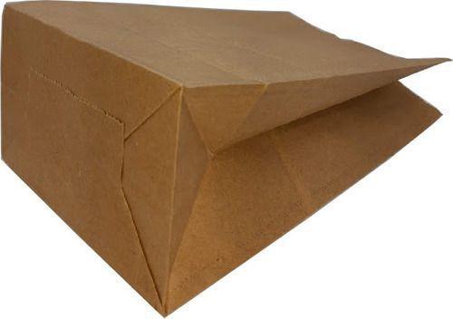 Imagem de 100 Sacos Kraft Delivery Médio Fast Food Entregas 24x30x14