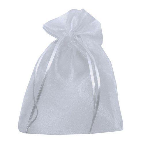 100 Saquinhos Organza 10X13 Cm - Saquinhos Fita Cetim - ART E FESTA Imagem de 100 Saquinhos Organza 10X13 Cm - Saquinhos Fita Cetim