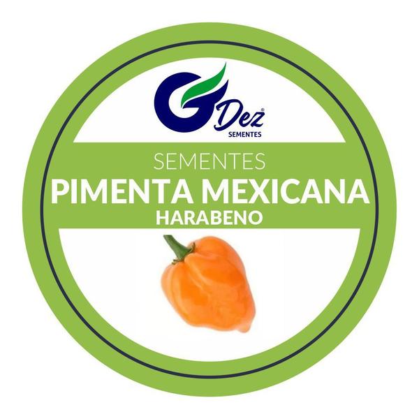 Imagem de 100 Sementes De Pimenta Mexicana Habanero