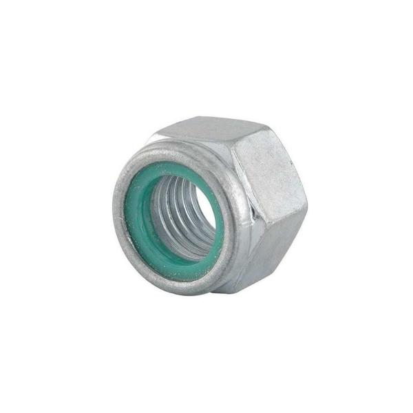 Imagem de 100 Und Porca Travante 5/8 Polegada Nylon 11F UNC