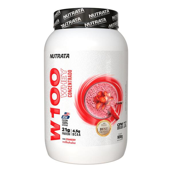 Imagem de 100% Whey 900g - W100 Concentrado Nutrata