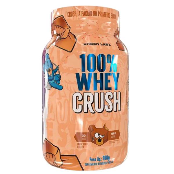 Imagem de 100% Whey Crush Concentrada Pote 900g Under Labz