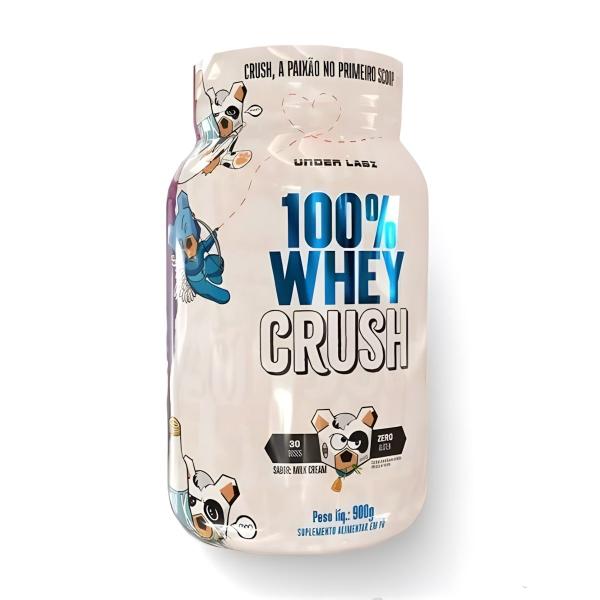 Imagem de 100% WHEY CRUSH UNDER LABZ 900g - MILK CREAM (contém lactose)