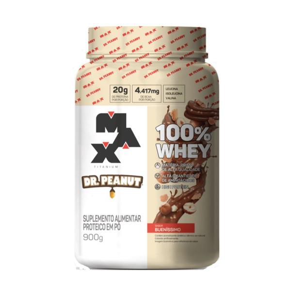 Imagem de 100% Whey Dr. Peanut 900g Bueníssimo