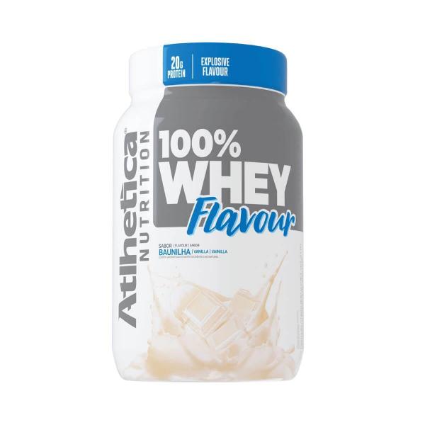 Imagem de 100% Whey Flavour 900G Baunilha Atlhetica Nutrition