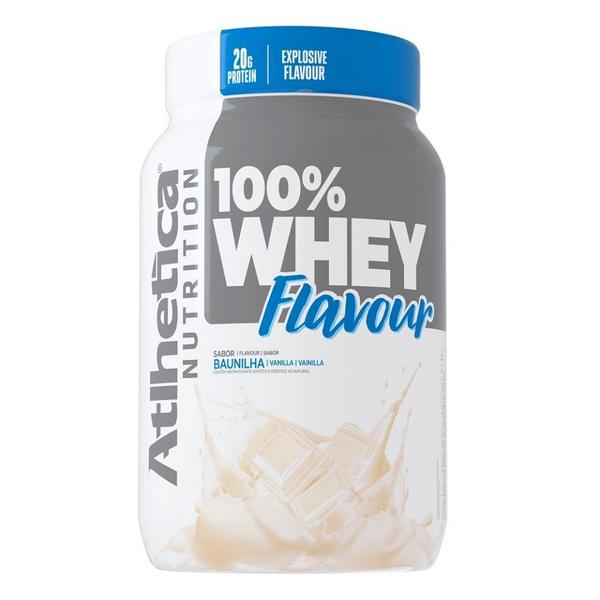 Imagem de 100% Whey Flavour (900g) - Sabor: Baunilha