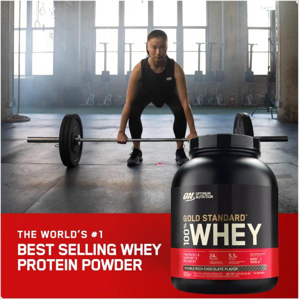 Imagem de 100% Whey Gold Protein Standard New 2,27Kg 5 LBS Optimum Nutrition