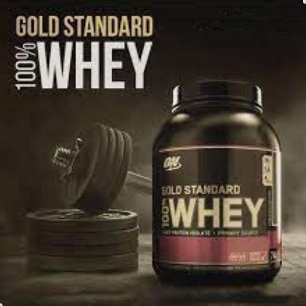 100% Whey Gold Protein Standard New 907g 2 LBS Optimum Nutrition Imagem de 100% Whey Gold Protein Standard New 907g 2 LBS Optimum Nutrition