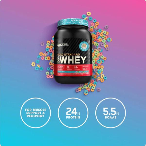 Imagem de 100% Whey Gold Protein Standard New 907g 2 LBS Optimum Nutrition