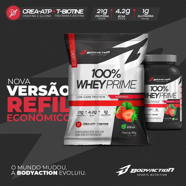 Imagem de 100% Whey Prime 900G Refil - Bodyaction