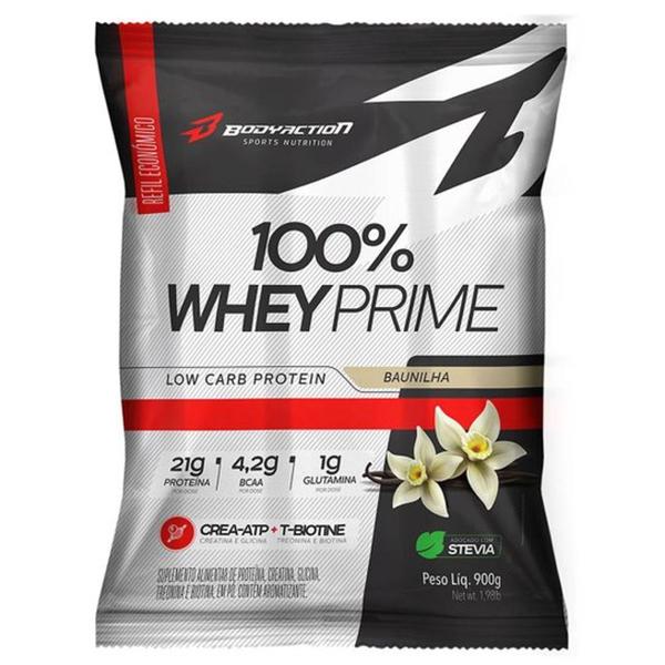 Imagem de 100% Whey Prime Refil 900gr - Body Action