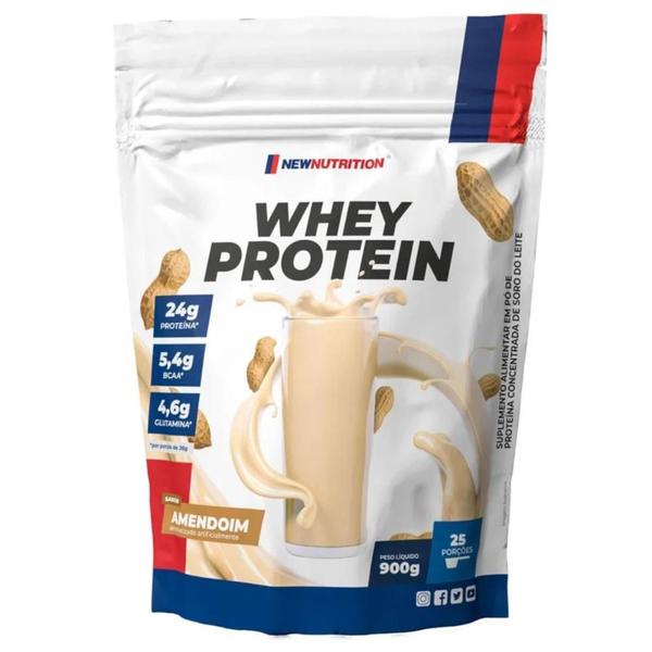 Imagem de 100% Whey Protein 900g New Nutrition