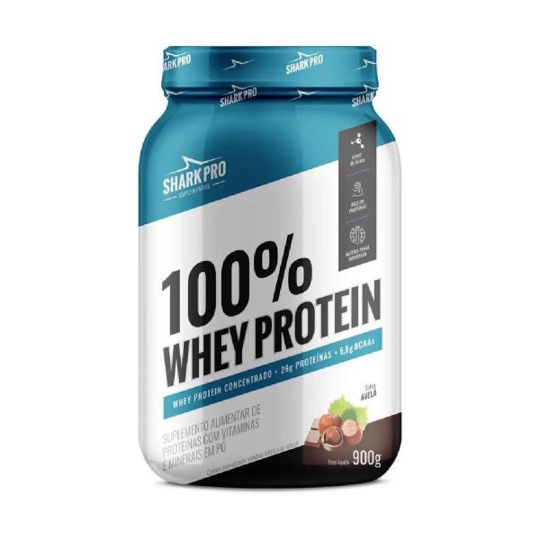 Imagem de 100% Whey Protein 900G Shark Pro Suplementos