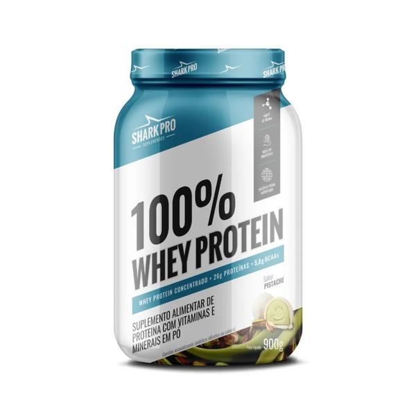 Imagem de 100% Whey Protein 900g Shark Pro   